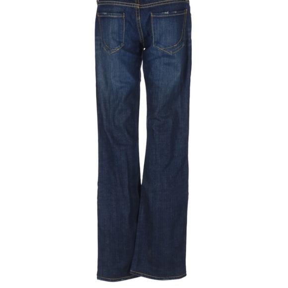 Paper Denim & Cloth | Flare Leg Dark Wash Jeans 25 - Picture 4 of 5